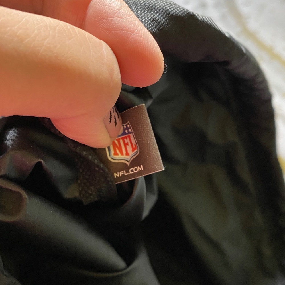 Black Raiders Drawstring Backpack - Picture 4 of 5